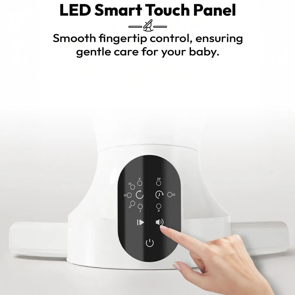 LED smart touch panel in Multi-function Electric Swing Rocker