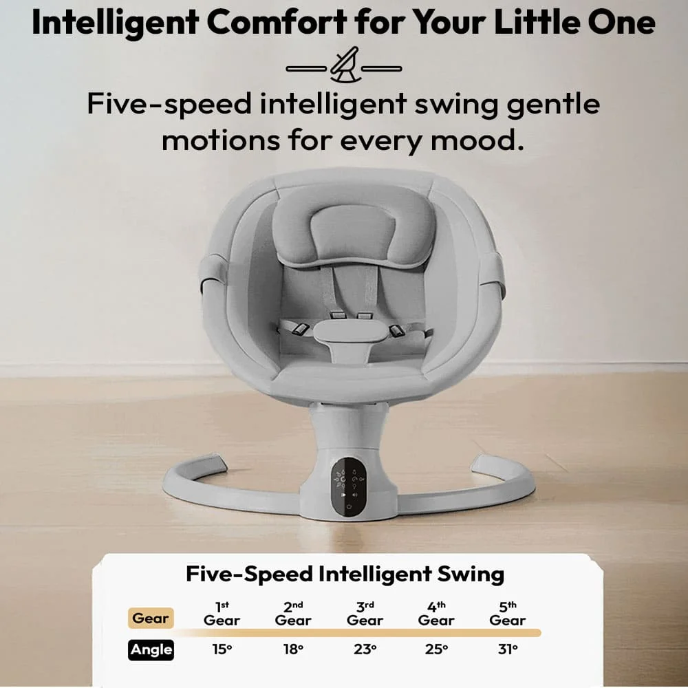 Swing Grey Multi-function Rocker