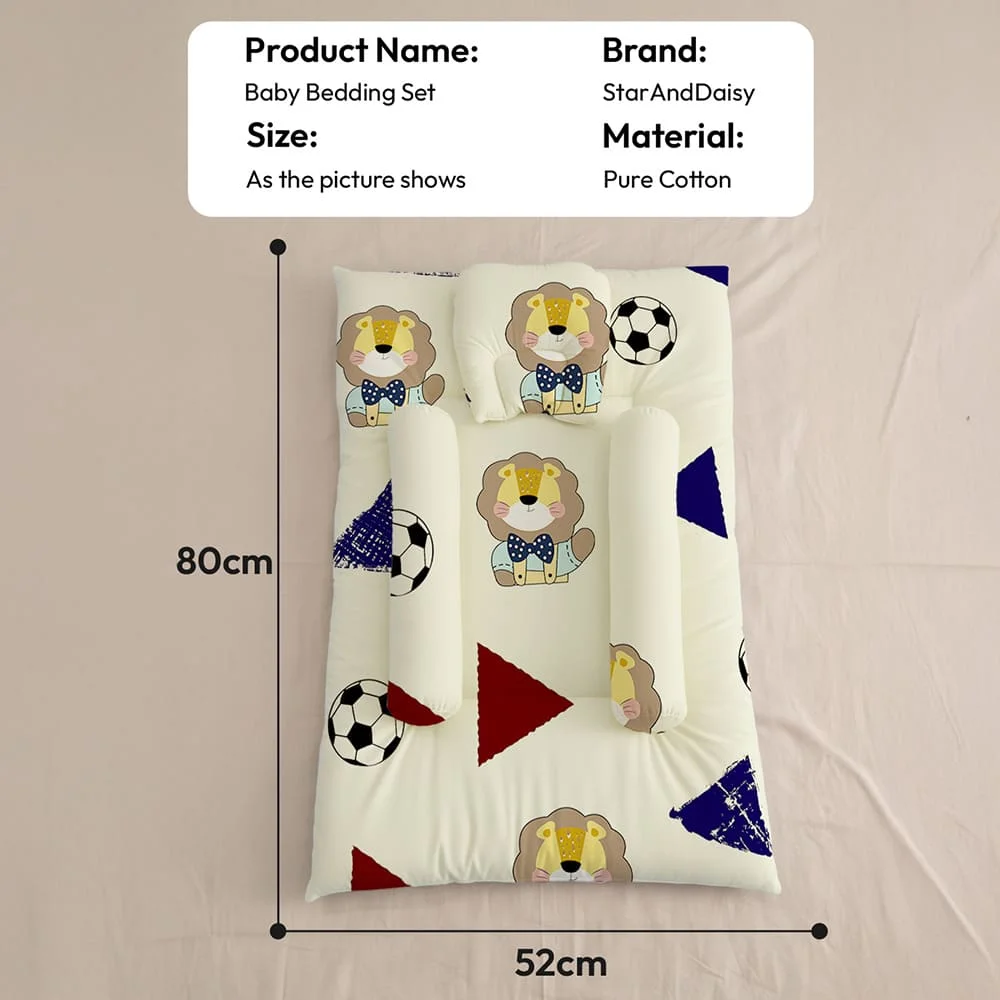 Baby Bedding Set Teddy Print