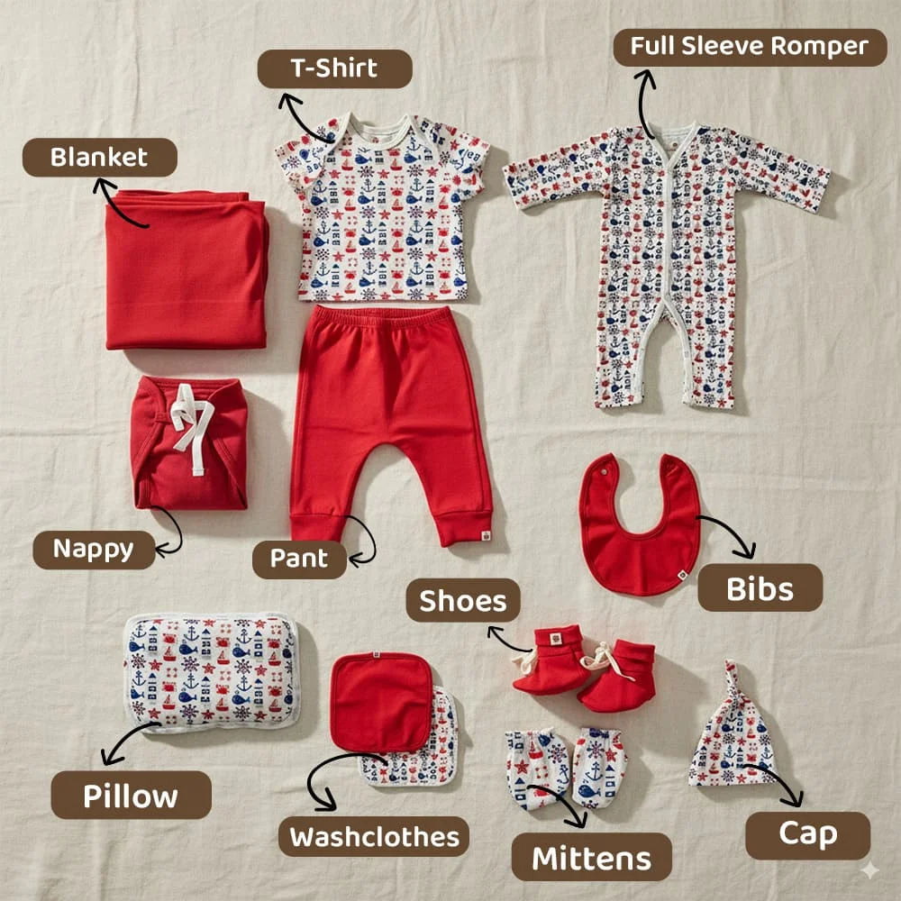 clothing gift set for baby