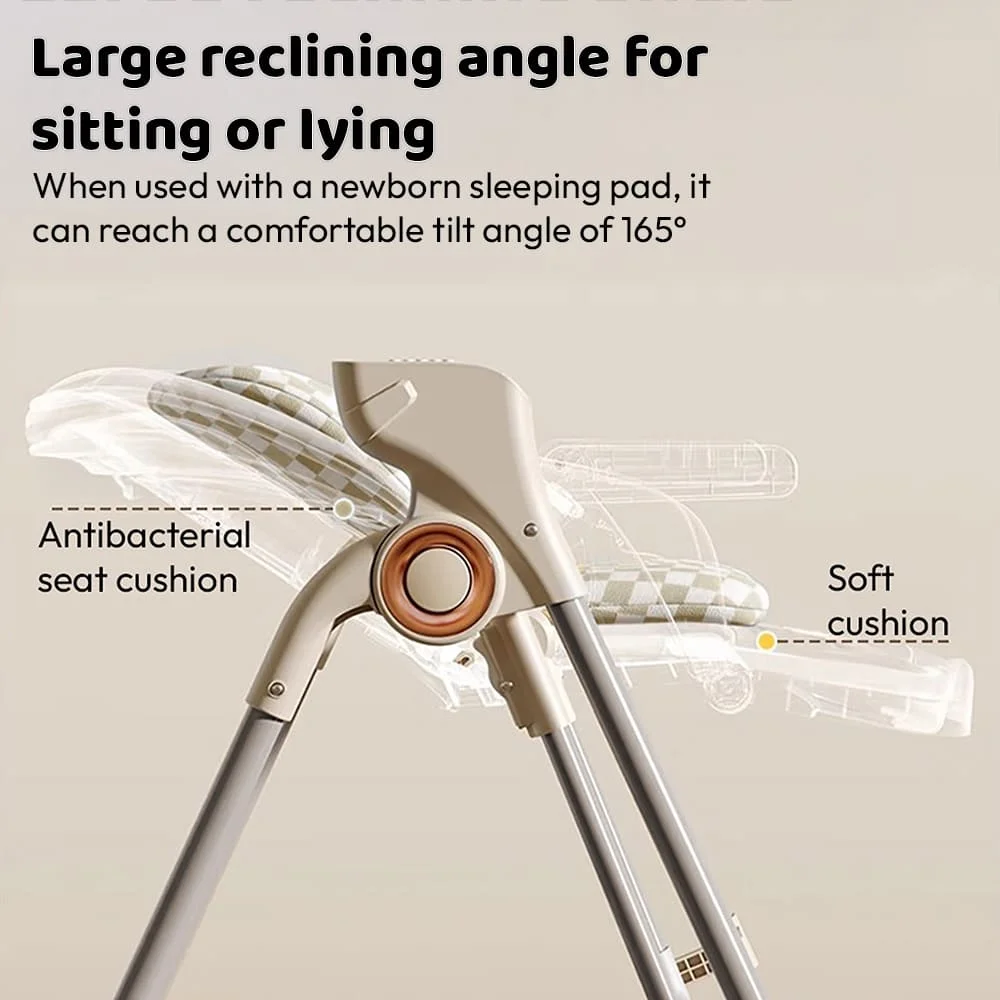 Automatic cradle cum High chair