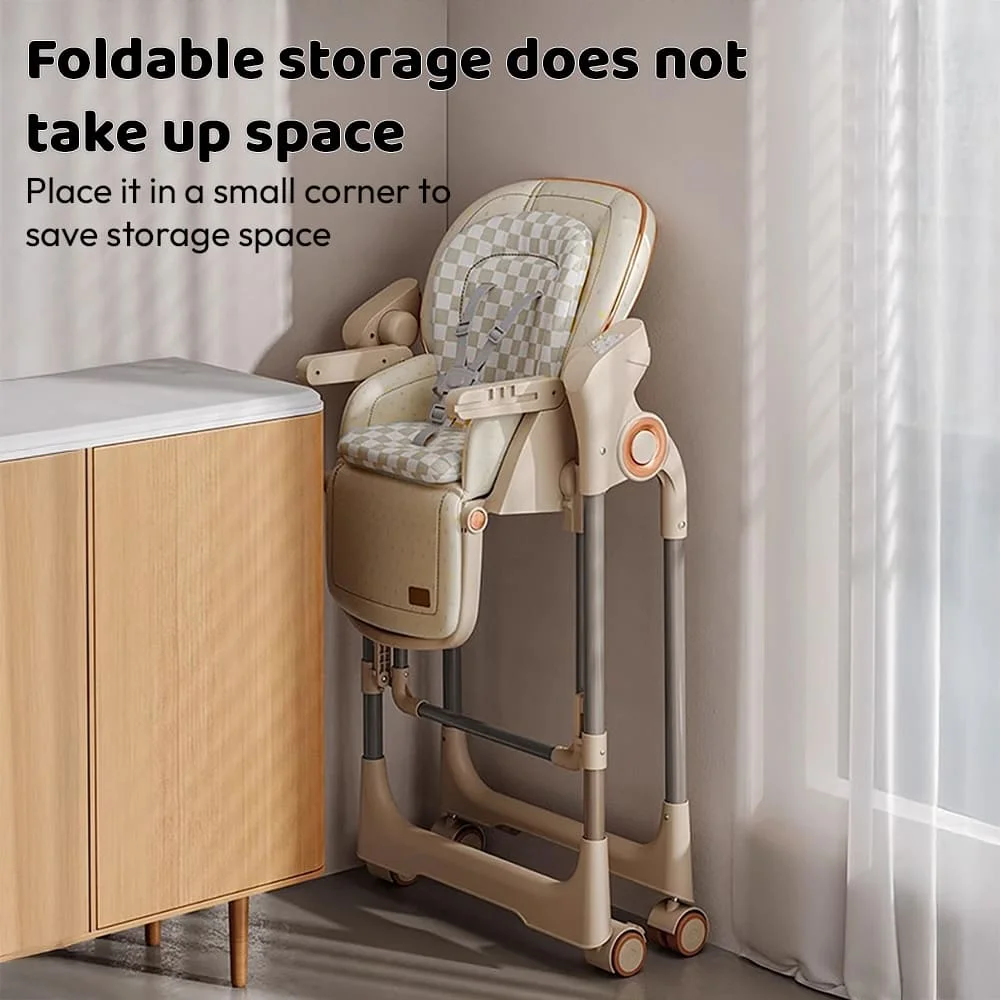 Automatic cradle cum High chair