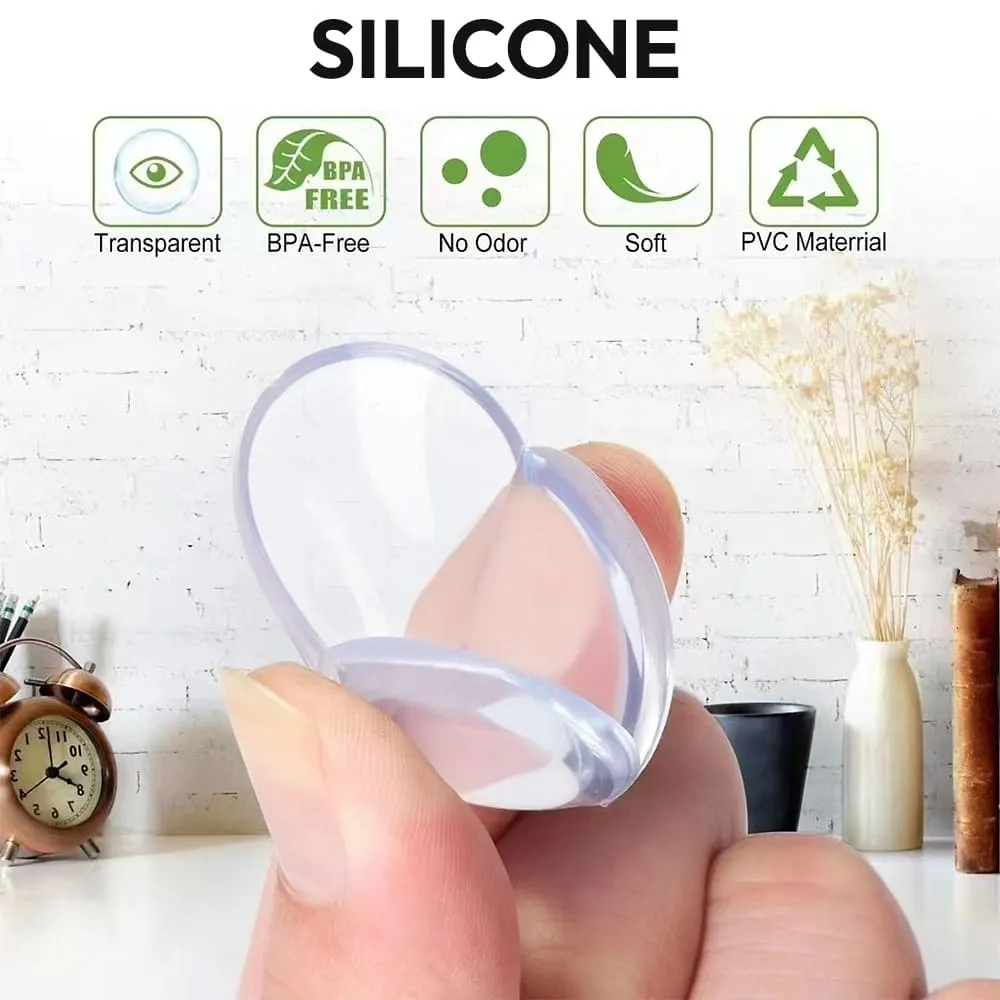 silicone Transparent Furniture Edge Guards prism
