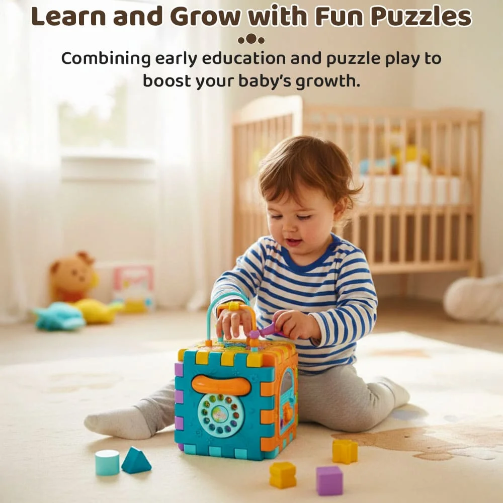 Activity cube toy
