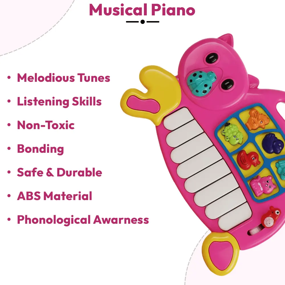 Musical Piano Pink