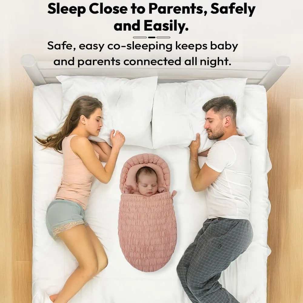 sleep close to parent Luxury Quilted Baby Sleeping Bag
