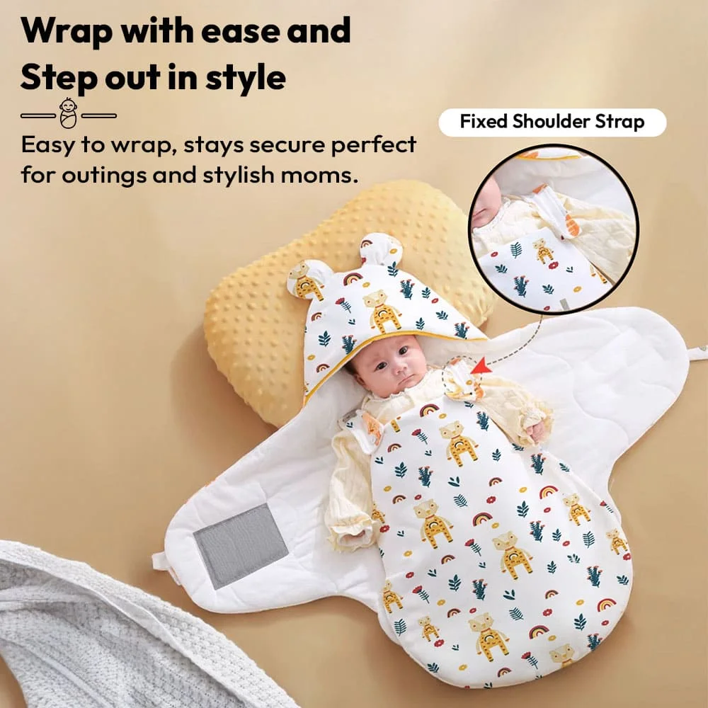 Butterfly shaped Baby Swaddle Wrap