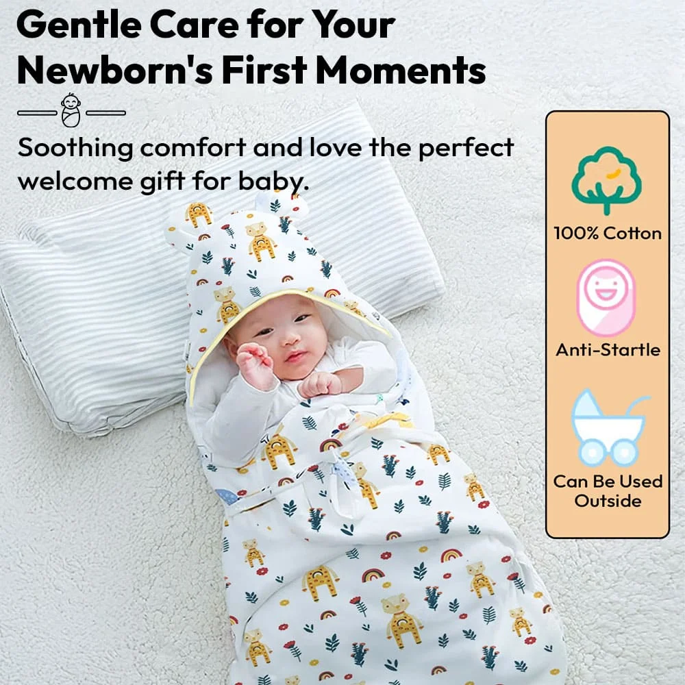 Butterfly shaped Baby Swaddle Wrap