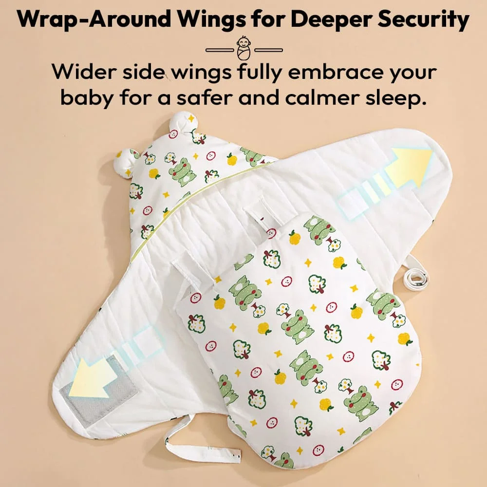 Butterfly swaddler frog