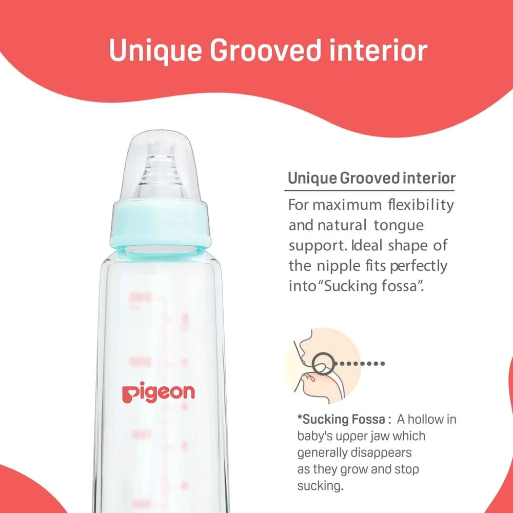 Feeding Bottle 240ml cyan blue