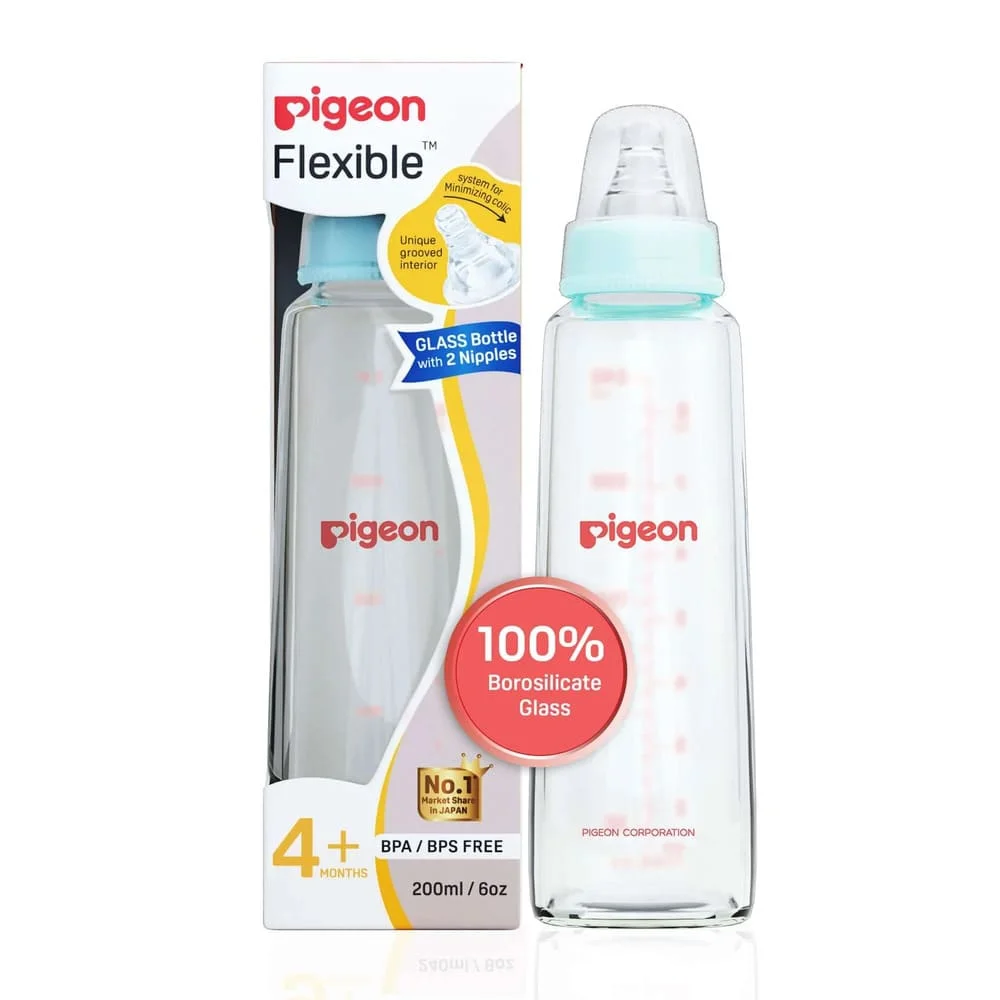 Glass Nursing Feeding Bottle