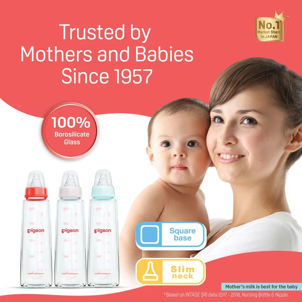Glass Nursing Feeding Bottle