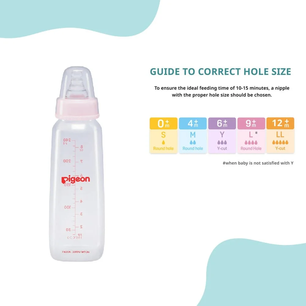 NURSING BOTTLE KPP 240 pink