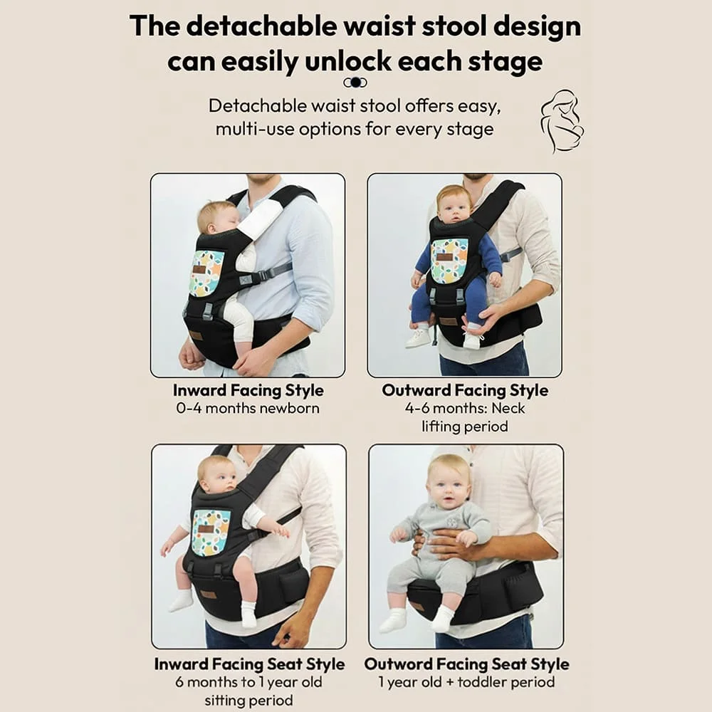 baby carrier black