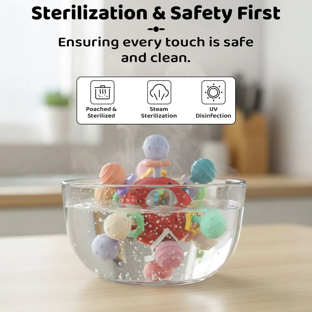 baby teether ball sterilize safety first