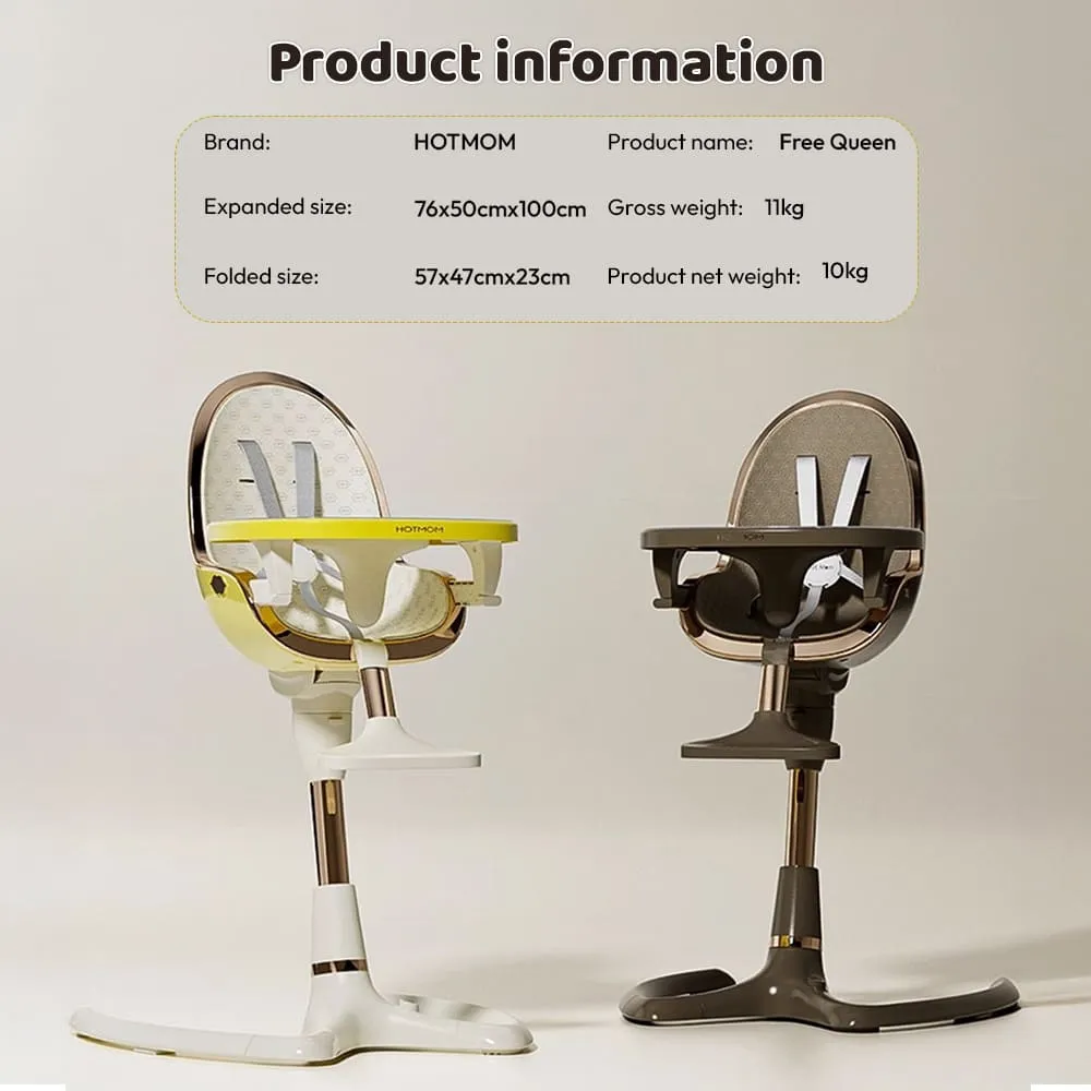 british hotmom high chair dimension