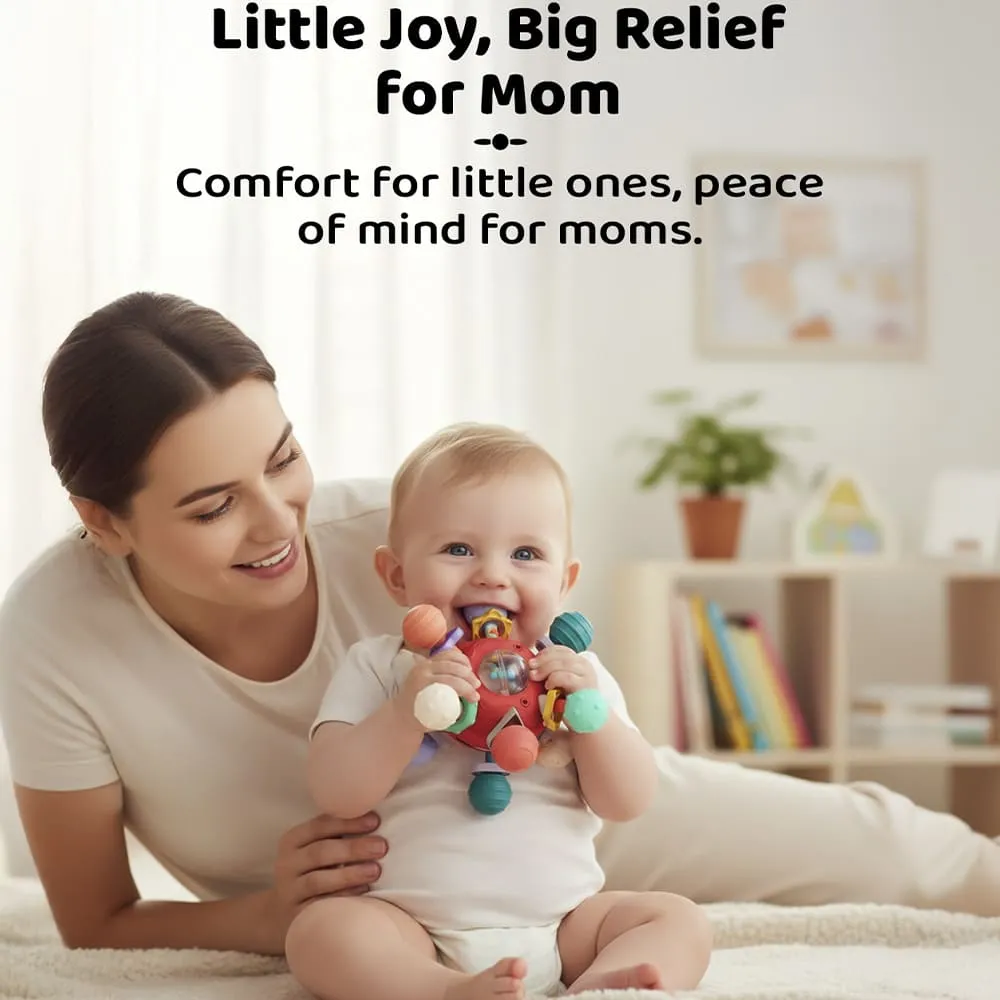 little joy baby teether ball