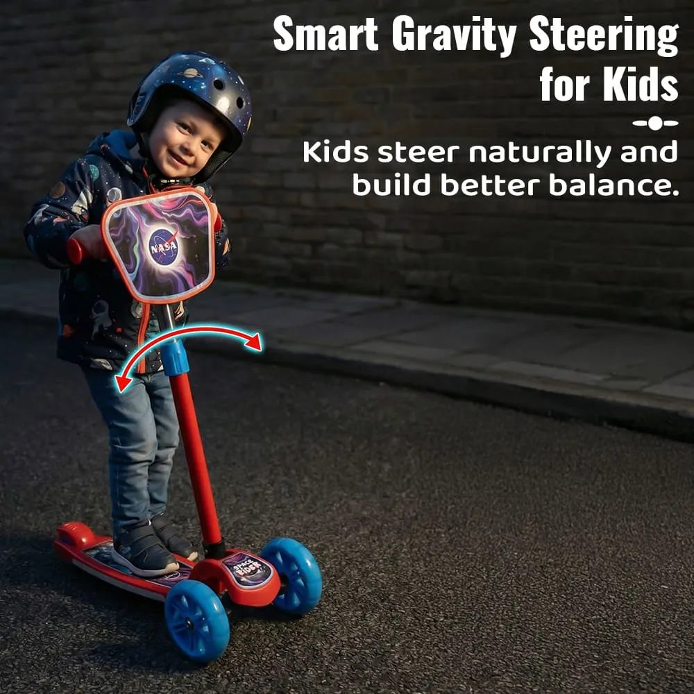 smart gravity steering for nasa kids scooter