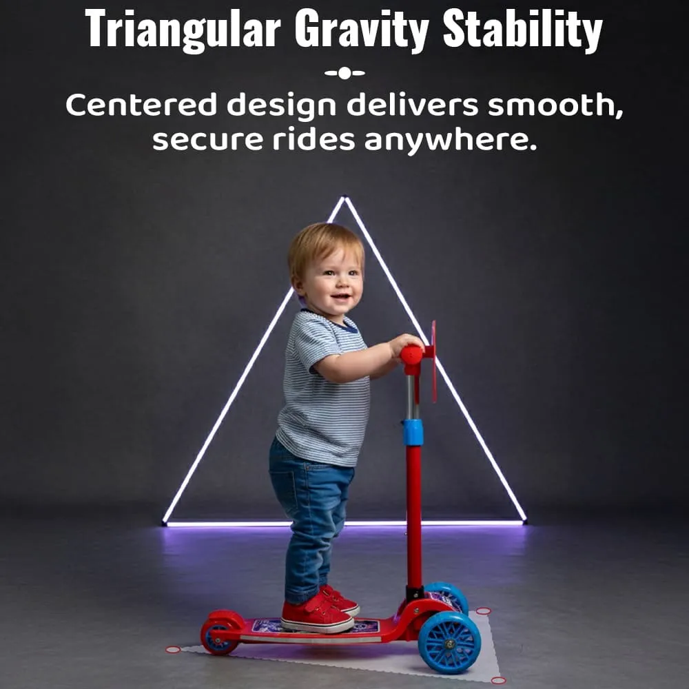 triangular gravity stability nasa kids scooter