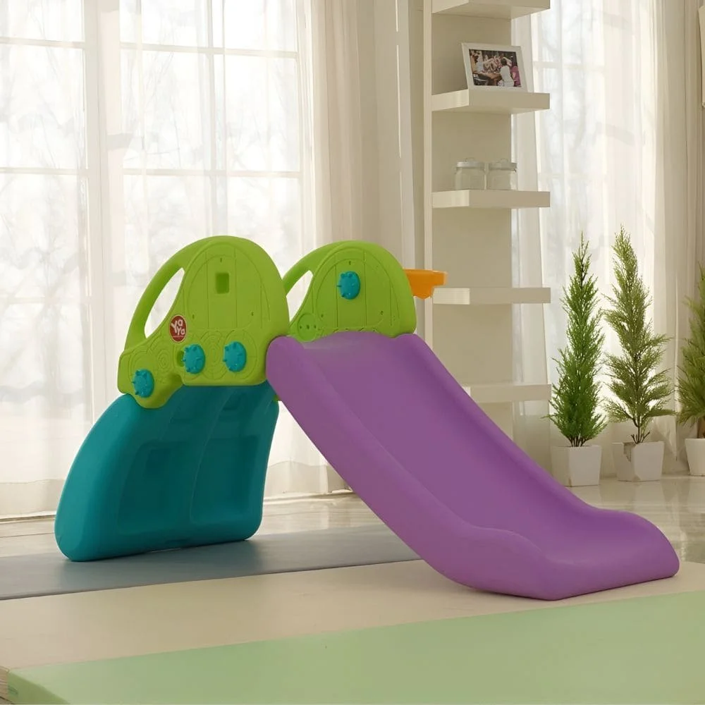 Purple Climbing Slide
