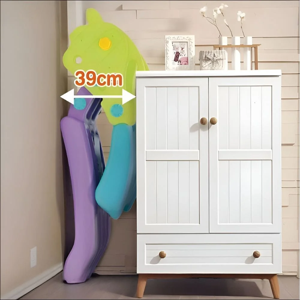 Purple Climbing Slide