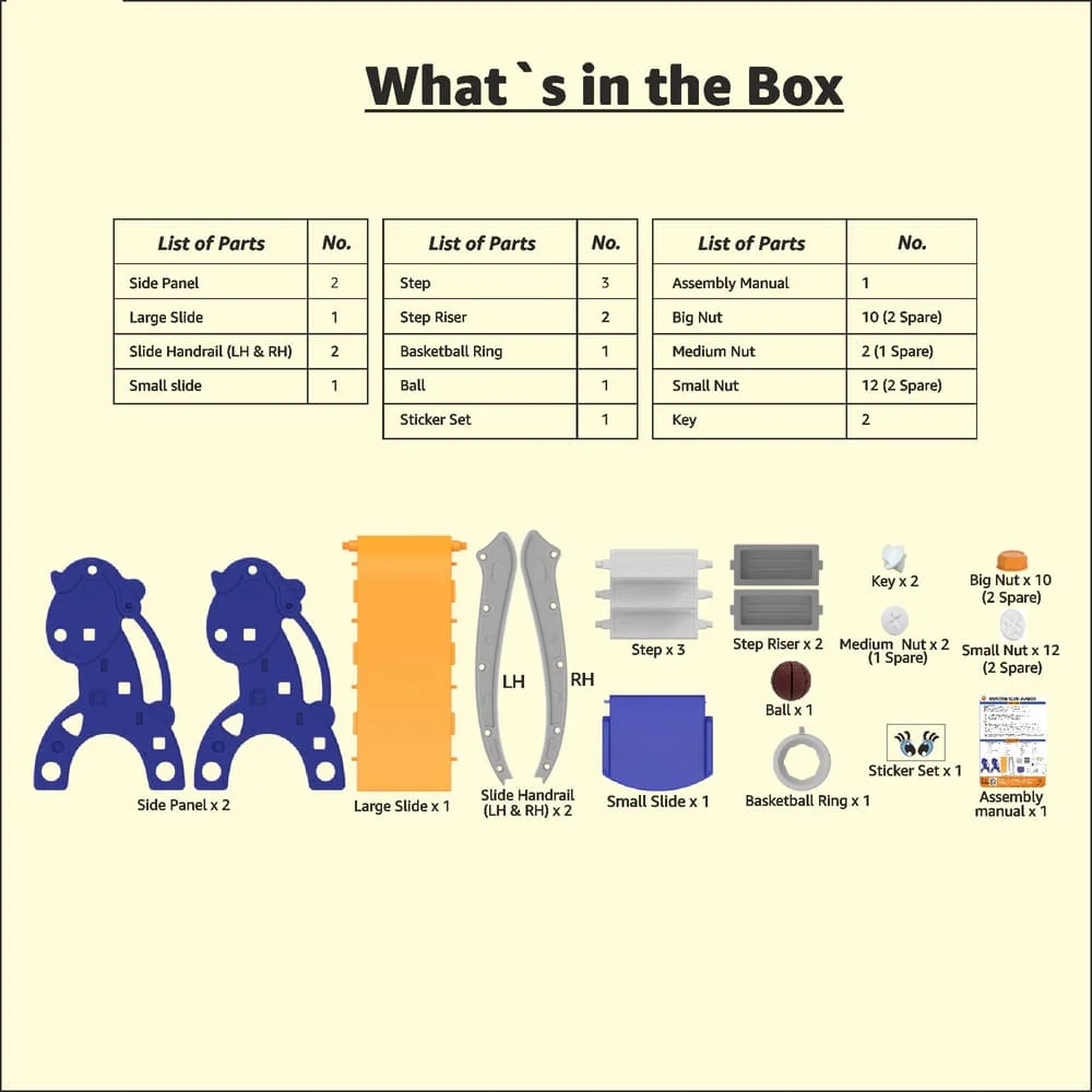 Junior Unicorn Play Slide