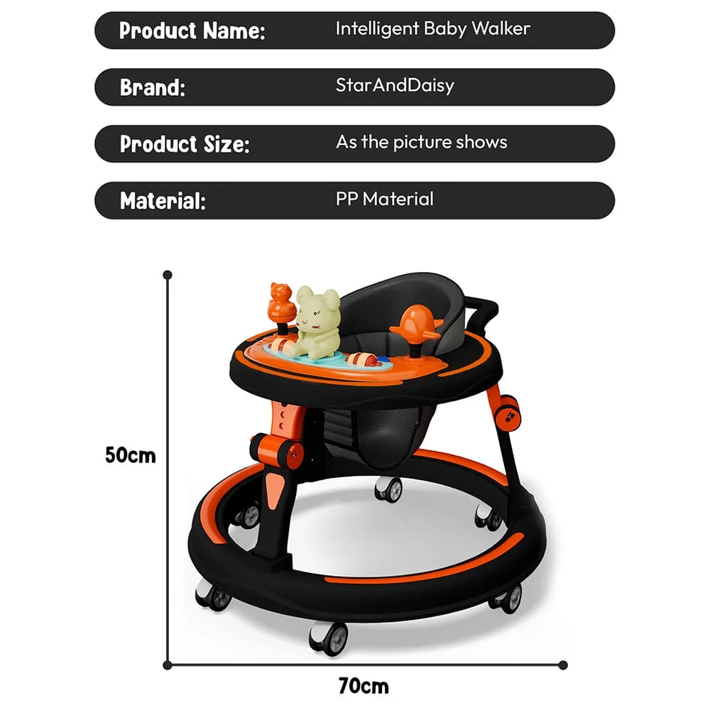 intelligent walker orange dimension