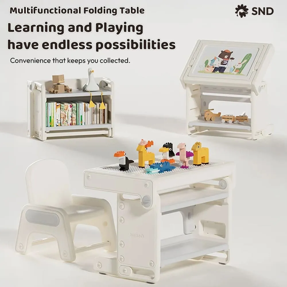 learning and playing multifunctional folding table