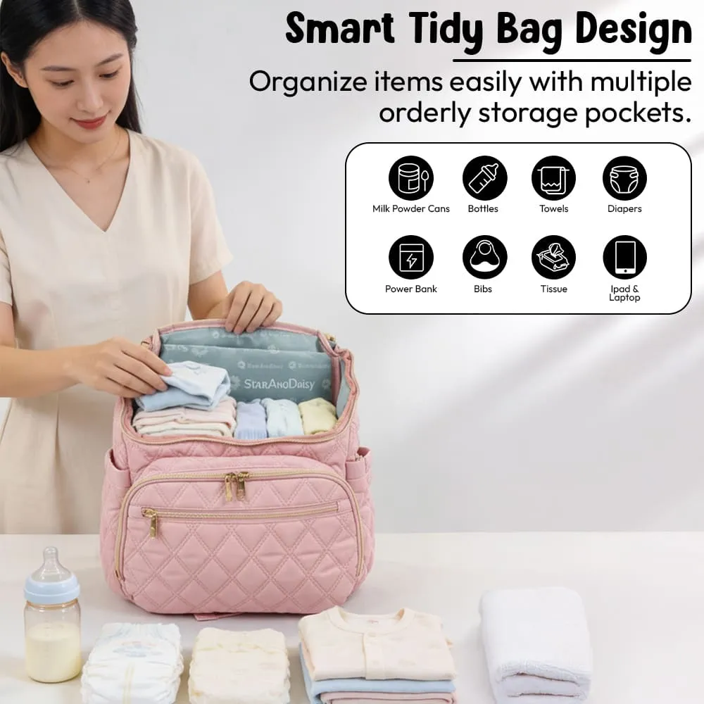 little luxe pink diaper bag bag design