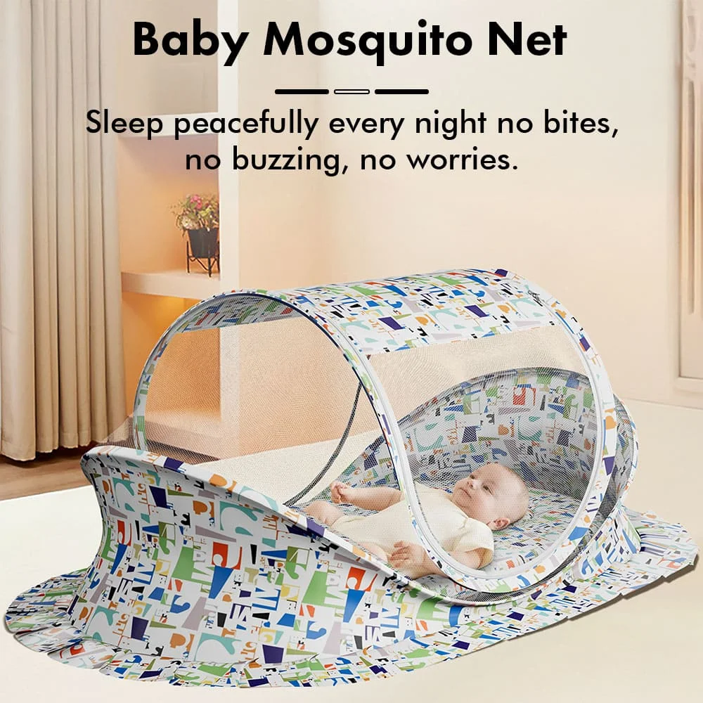 mosquito net alphabet print 1