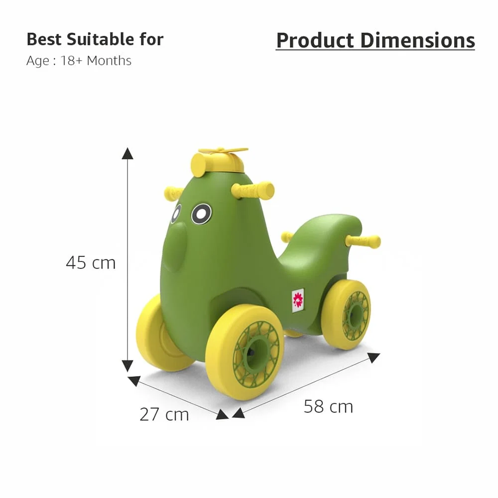 Scoot Hoot Kids Ride- Dimension