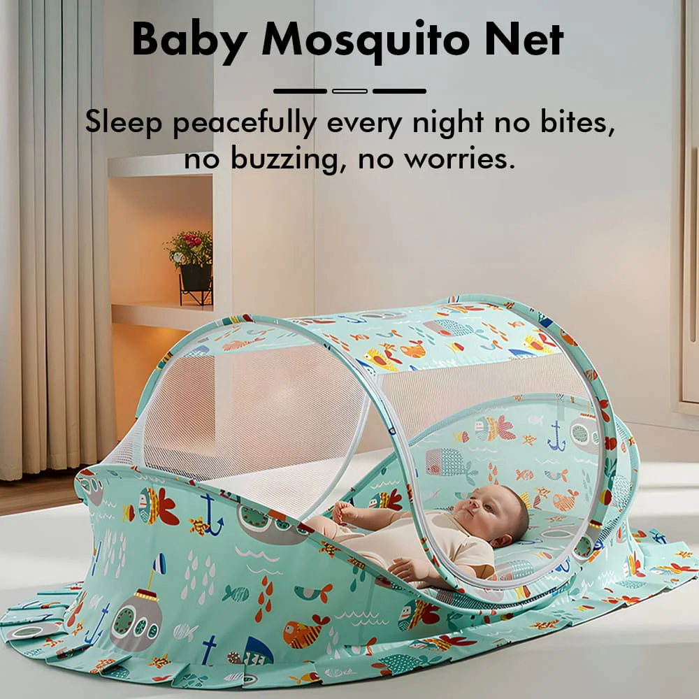 Aqua print sleeping pode