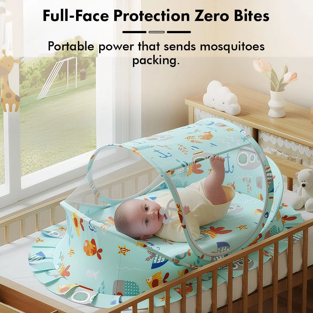 Aqua print sleeping pode