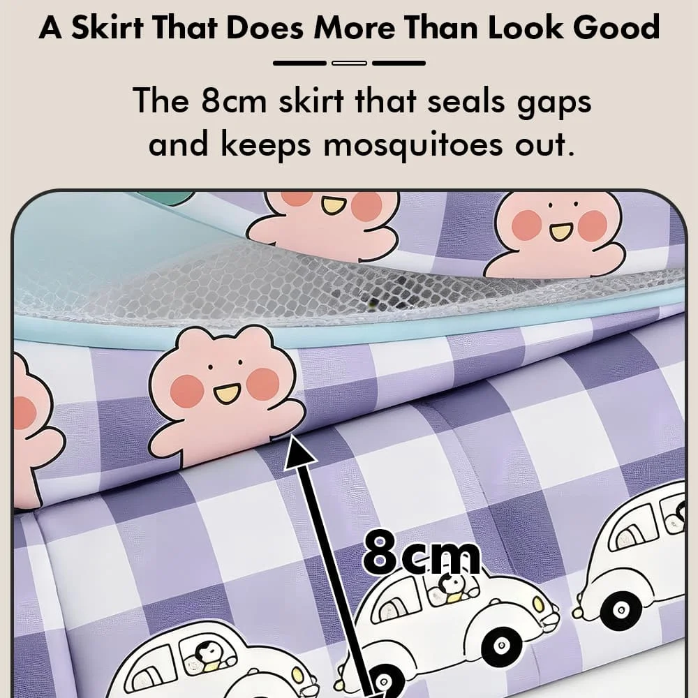 Bunny Print Sleeping Pode