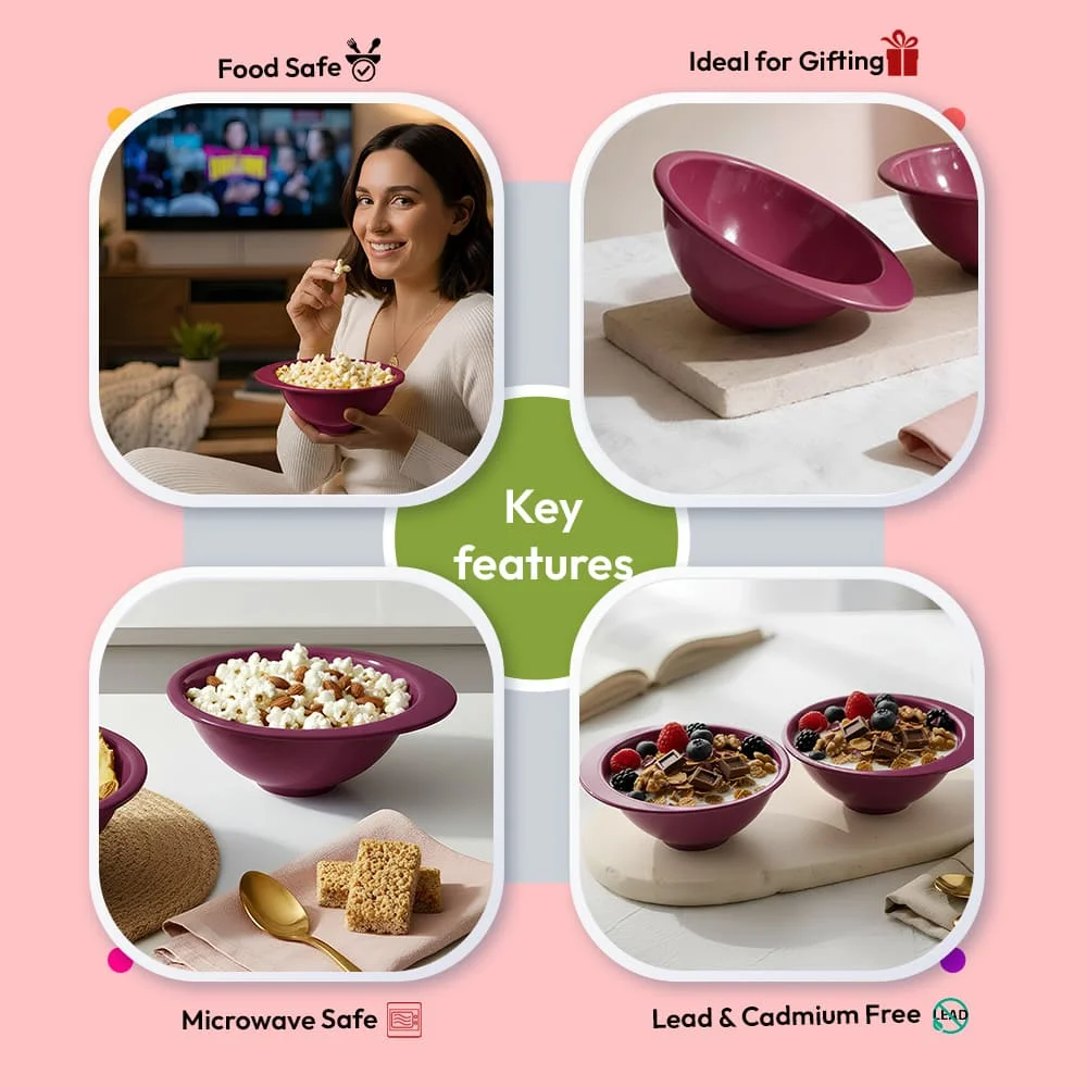 Cap Bowl Big Magenta