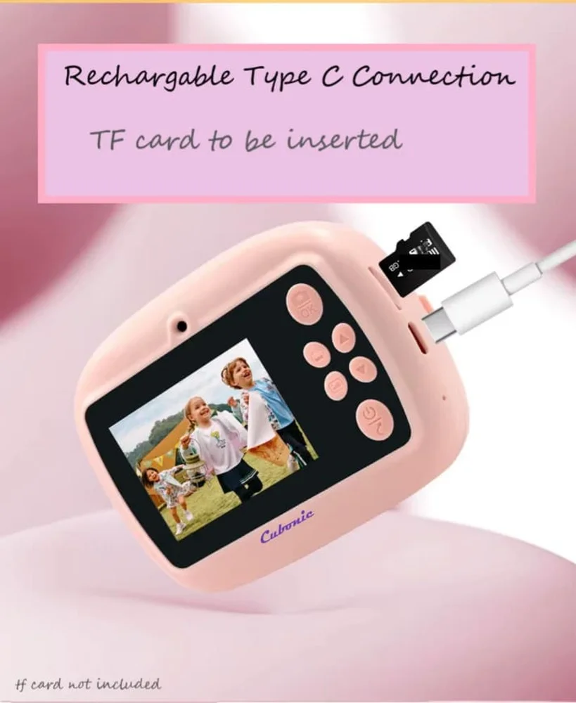 Cubonic Instant Print 48MP Digital Camera