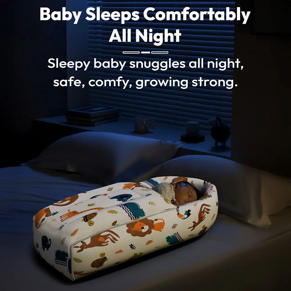 Kangaroo print sleeping bag