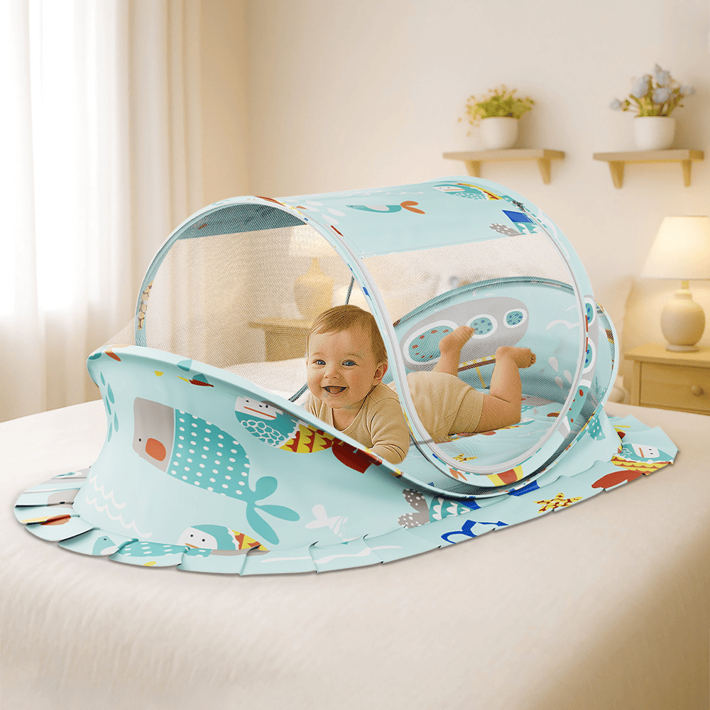 Mosquito_Netwith_matres__Aqua_print