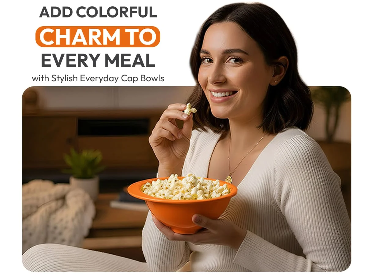 Cap Bowl - Orange Cap Bowl - Orange
