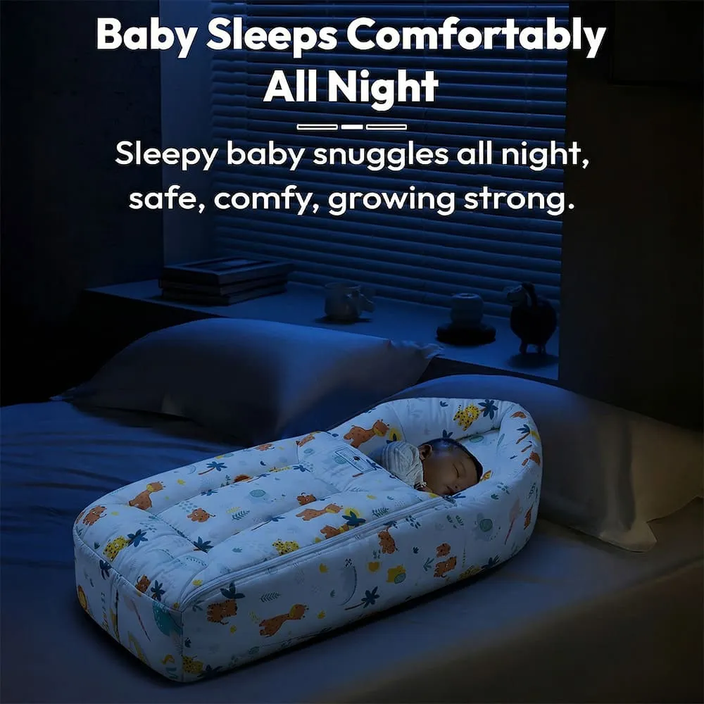 lion print sleeping bag