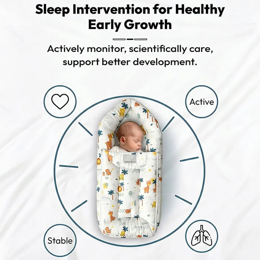 lion print sleeping bag