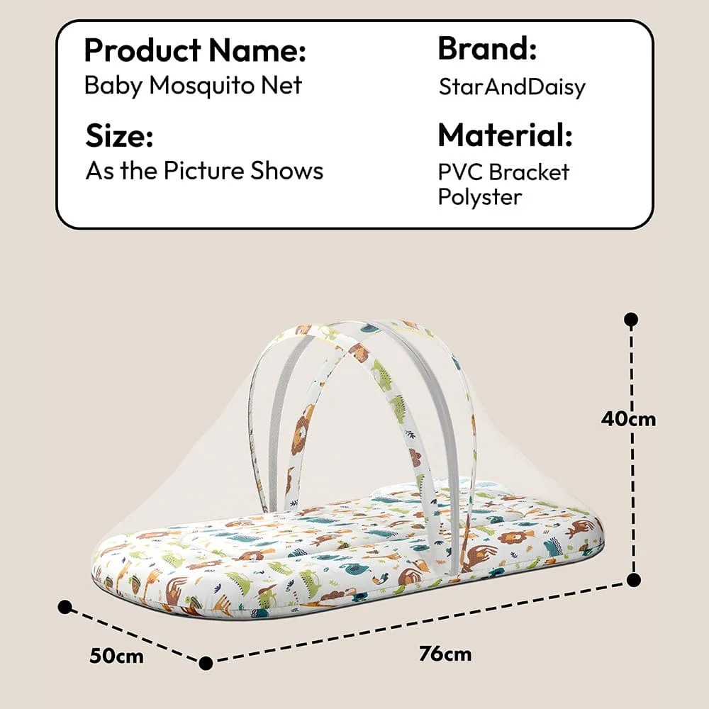 mosquito net kangaroo print