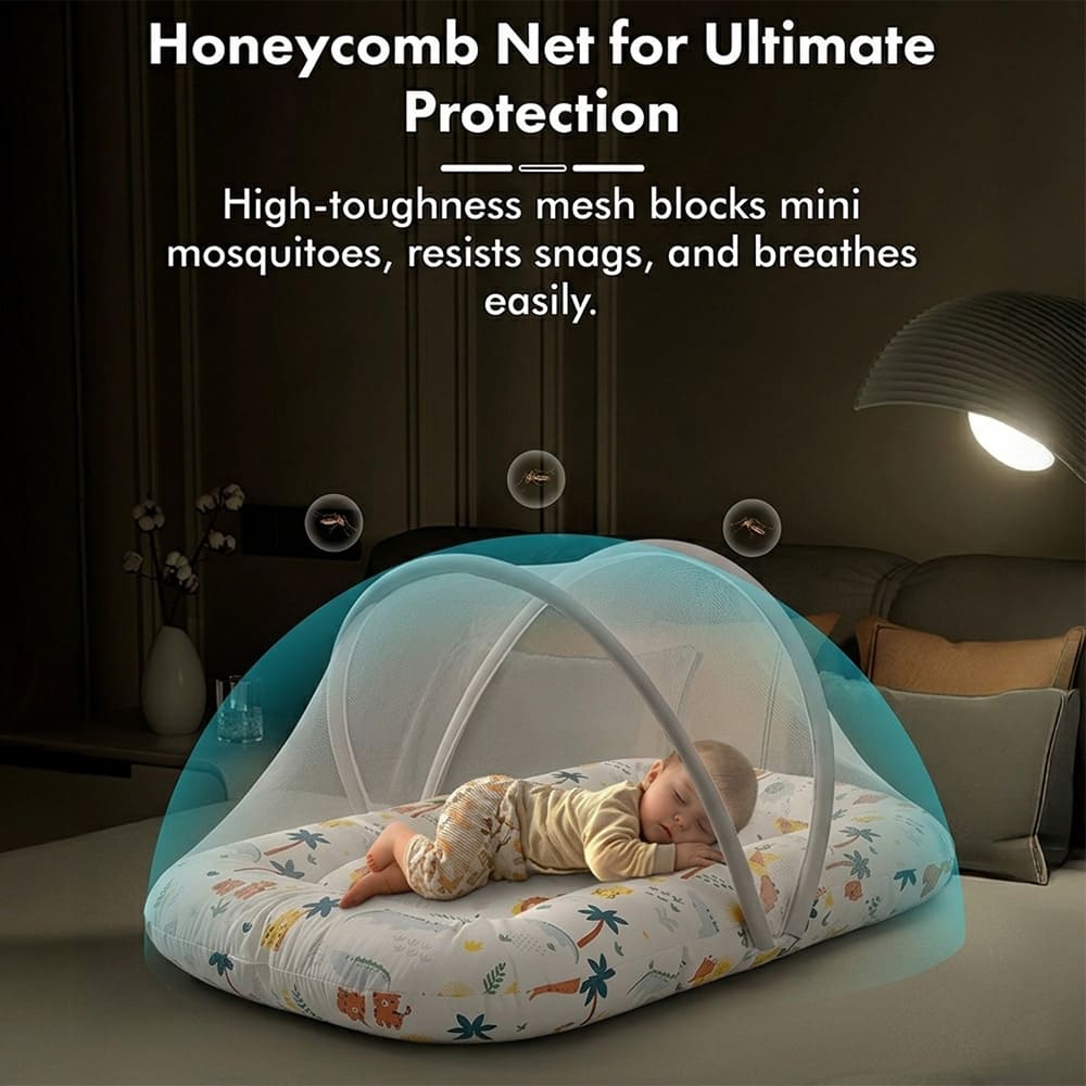 Lion print mosquito net