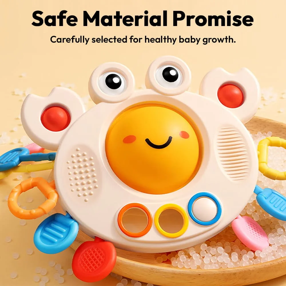 Baby Crab Pull String