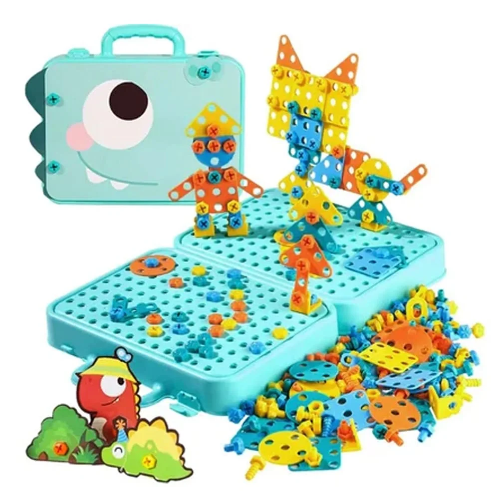 Creative Puzzle Box Blue