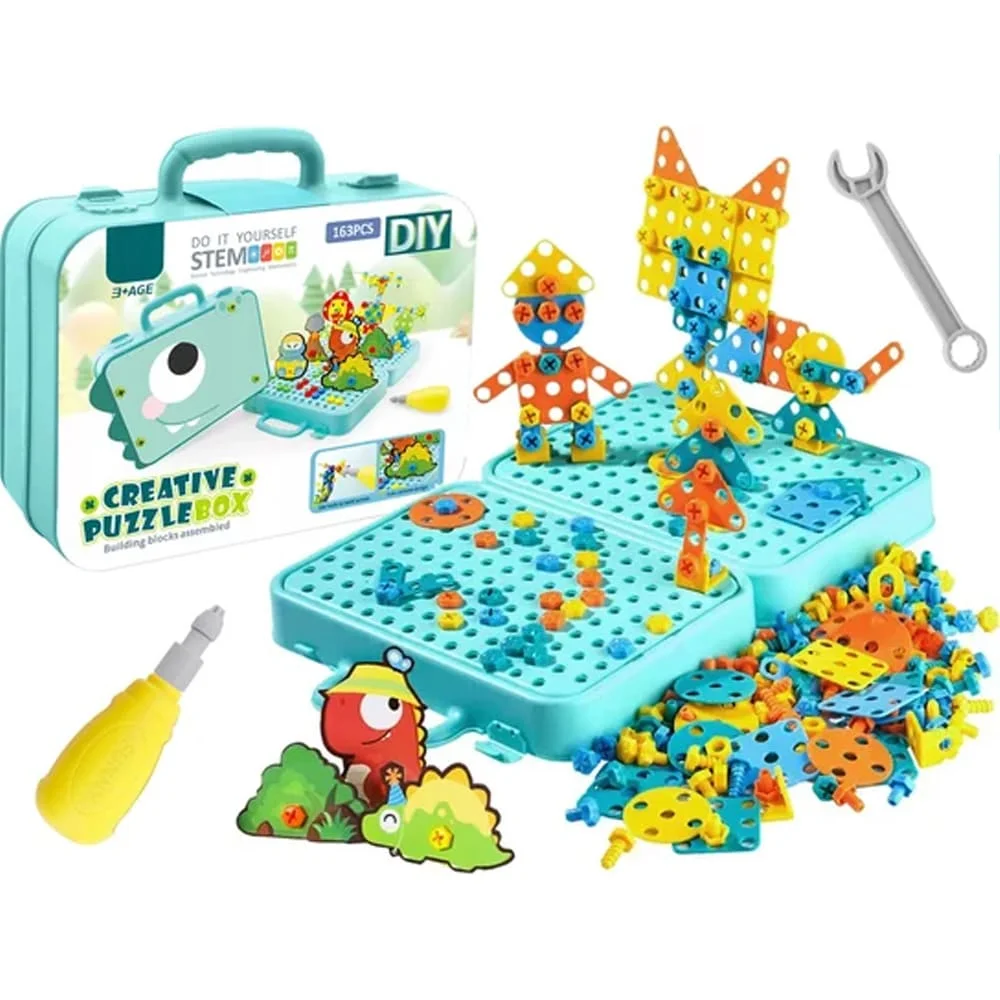 Creative Puzzle Box Blue