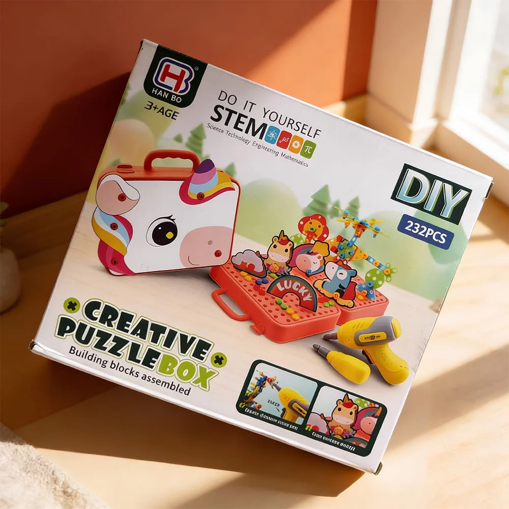 Creative Puzzle Box Orange