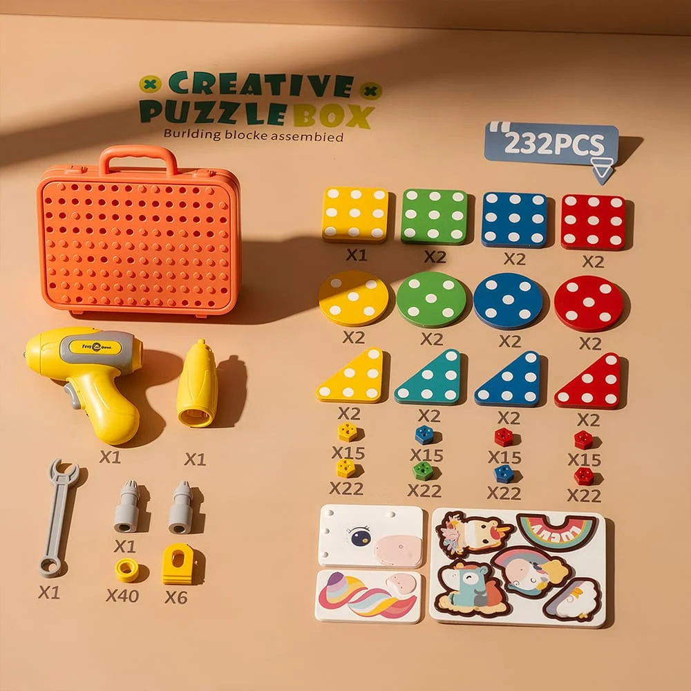 Creative Puzzle Box Orange