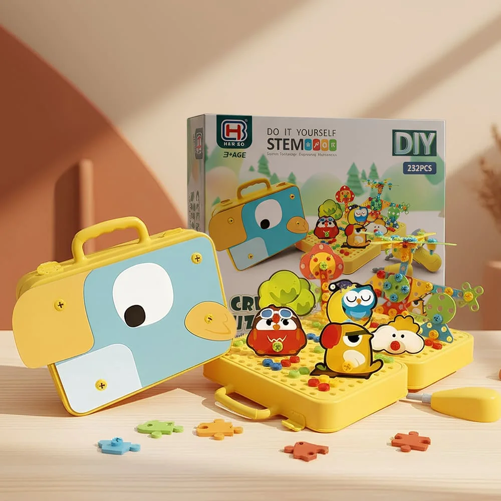 Creative Puzzle Box yellow