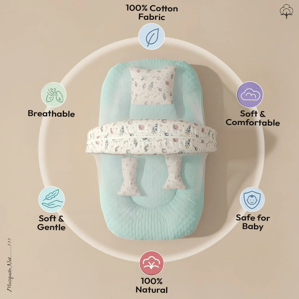 Luxe Mosquito Net blue